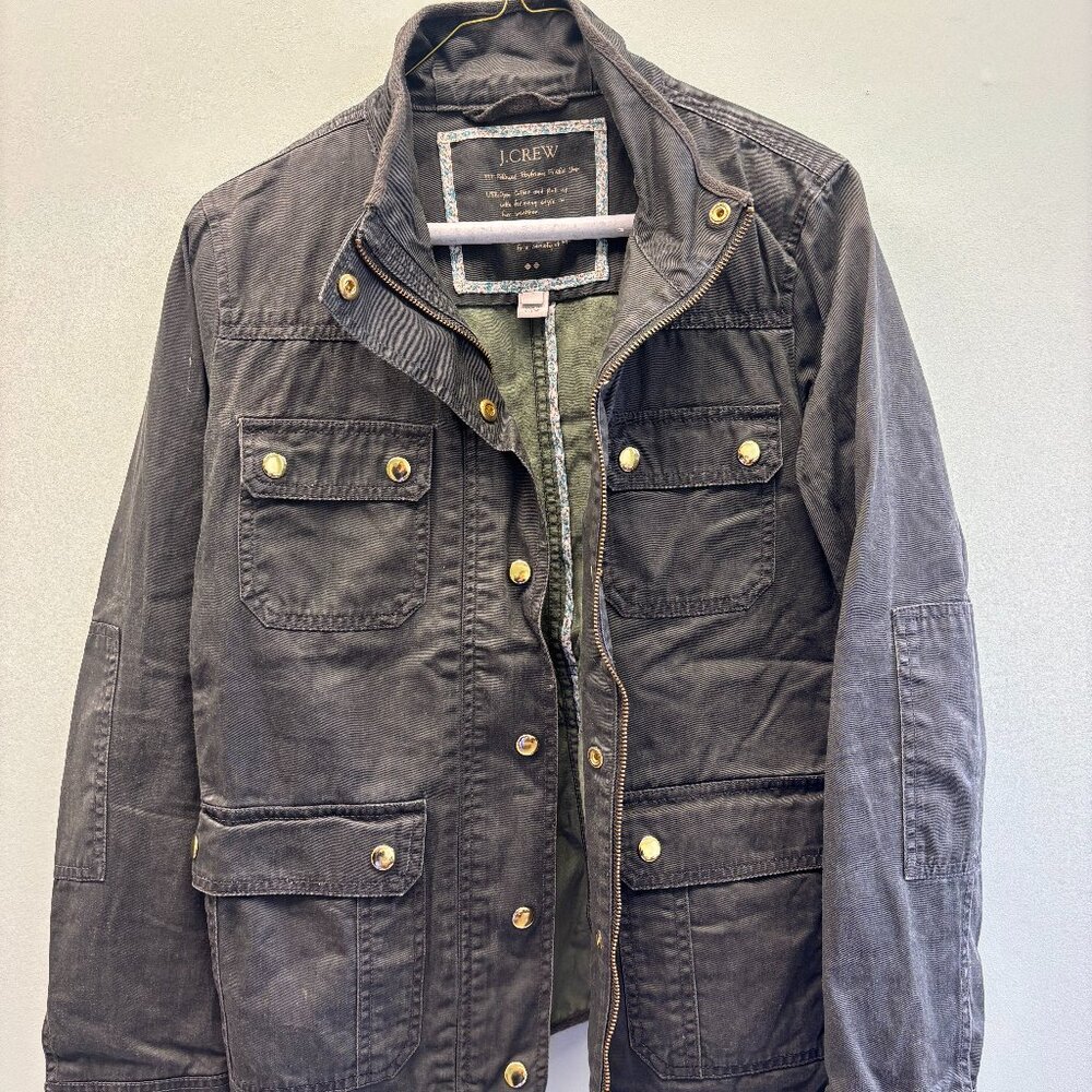 JCREW ARMY GREEN JACKET